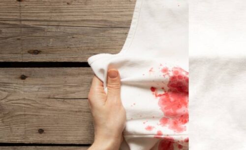 Blut aus der Kleidung entfernen: Anleitung + Tipps [2023]